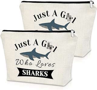 Image of Shark Themed Makeup Bags by the company Qizigoo.