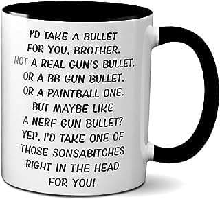Image of Humorous Brother Quote Mug by the company Ransalex.