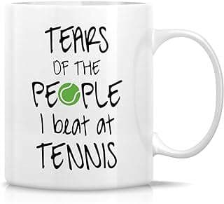 Image of Tennis Player Coffee Mug by the company Retreez USA.
