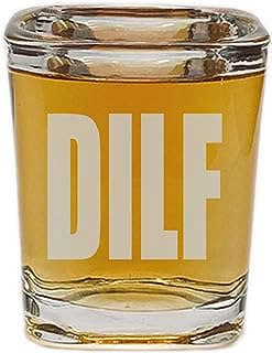 Image of DILF Joke Shot Glass by the company Rogue River Tactical.