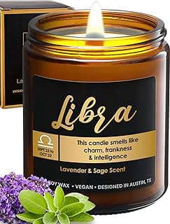 Image of Libra Zodiac Candle by the company Rosa Vila US.