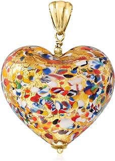 Image of Murano Glass Heart Pendant by the company Ross-Simons.