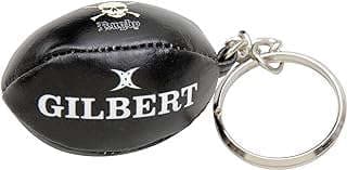 Image of Rugby Ball Shaped Keyring by the company Rugby Imports.
