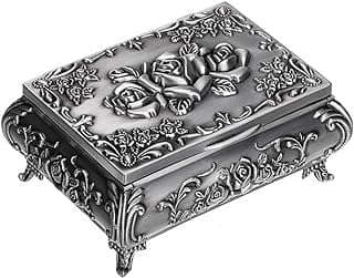 Image of Vintage Metal Jewelry Box by the company Sanacon-US.