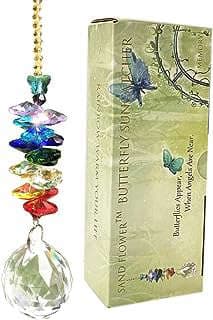 Image of Butterfly Suncatcher Window Decoration by the company sand-flower.