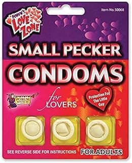 Image of Novelty Small Size Condoms by the company saveabuckenterprises.