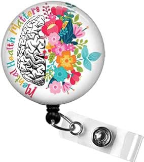 Image of Mental Health Awareness Badge Reel by the company Scrapheart Gifts.