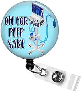 Image of Respiratory Therapist Badge Reel by the company Scrapheart Gifts.