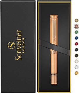 Image of Copper Rollerball Pen Set by the company Scriveiner.