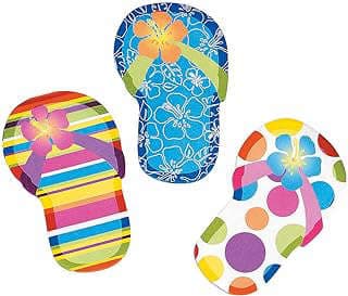 Image of Sticky Notes Flip Flops by the company SDR Supply.