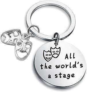 Image of Drama Quote Keychain by the company SEIRAA.