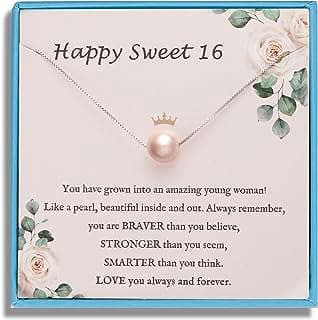 Image of Pearl Necklace Sweet 16 by the company SERENEY.