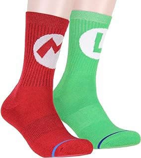 Image of Mario and Luigi Socks by the company Seven Times Six.