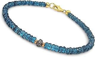 Image of Topaz Diamond Strand Bracelet by the company Shetalent Company.
