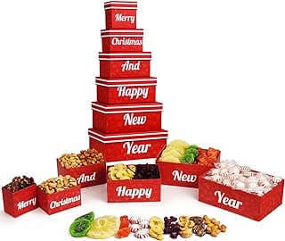Image of Fruit & Nut Gift Tower by the company Simple Orchards.