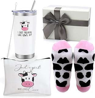 Image of Cow Themed Tumbler Gift Set by the company Sineus.