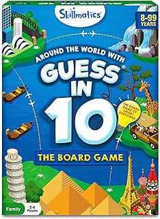 Image of Guess in 10 Card Game by the company Skillmatics USA.
