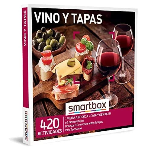 Imagem de Caixa Presente Vinho Tapas da empresa Smartbox.