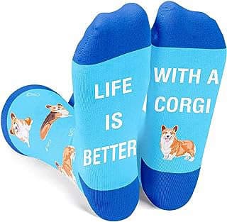 Image of Novelty Dog Socks by the company sockfun.