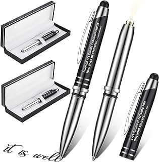 Image of Christian Engraved Stylus Flashlight Pen by the company Somezee.