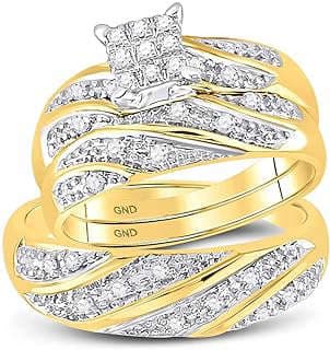 Image of Two Tone Gold Diamond Rings by the company Sonia Jewels.