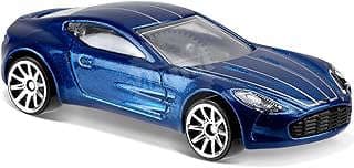 Image of Blue Aston Martin Toy Car by the company Soteriah.