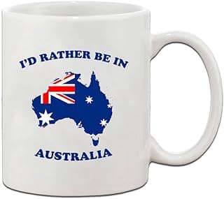 Image of Australia Themed Ceramic Mug by the company Speedy Pros.