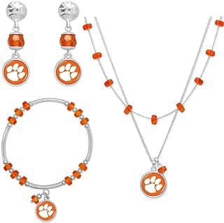 Image of Clemson Tigers Jewelry Set by the company Sports Team Accessories.