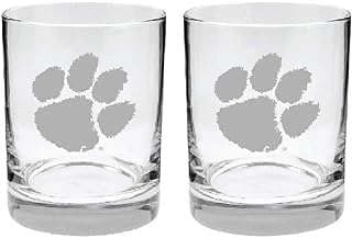 Image of Clemson Tigers Whiskey Glasses Set by the company Sports Team Accessories.