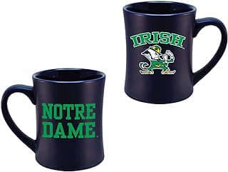 Image of Notre Dame Ceramic Blue Mug by the company Sports Team Accessories.