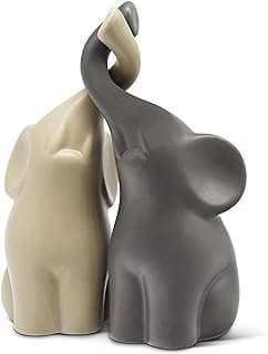 Image of Ceramic Elephant Sculpture Set by the company Stahlwart.
