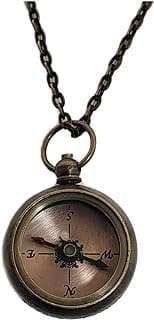 Image of Antique Brass Compass Necklace by the company Stanley London.