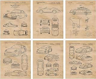 Image of Auto Patent Art Prints by the company STARS BY NATURE.