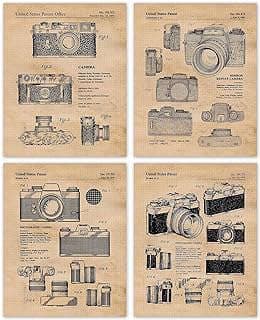 Image of Camera Patent Art Prints by the company STARS BY NATURE.