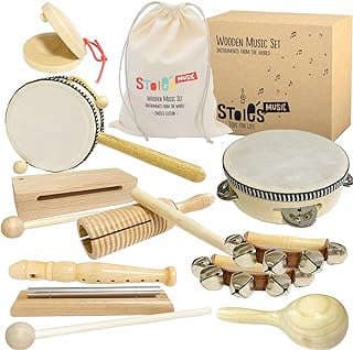 Image of Kids Wooden Music Set by the company Stoie's.