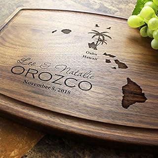 Image of Personalized Cutting Board by the company straga products.
