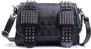 Image of Punk Skull Chain Shoulder Bag by the company SUKUTU.