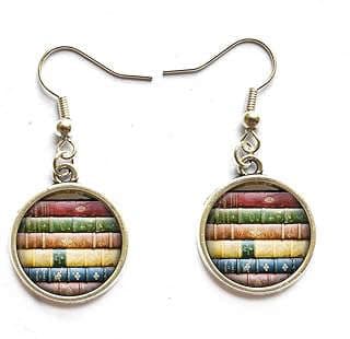 Image of Book Stack Earrings by the company Sun Jewelrystore.