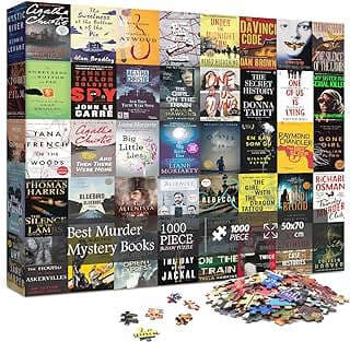 Image of Mystery Book Cover Puzzle by the company SUNGEE US.