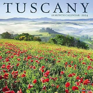 Image of 2024 Tuscany Wall Calendar by the company SupplyKick.