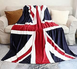 Image of British Flag Throw Blanket by the company Sviuse.
