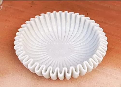 Image of Marble Bowl by the company Swadeshi Blessings.