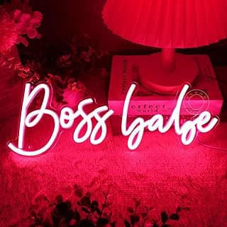 Image of Pink Boss Babe Neon Sign by the company SYL HOME.