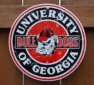 Image of Georgia Bulldogs Metal Sign by the company Tag City Inc.