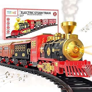 Image of Toy Train Set by the company Temitoys.
