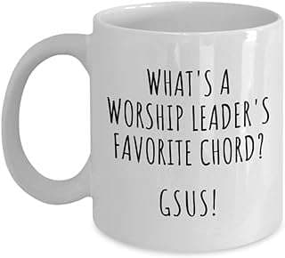 Image of Funny Worship Leader Coffee Mug by the company The Clifton Crowd.