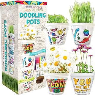 Image of Kids Flower Pots Craft Kit by the company The Evolved Commerce Distribution.