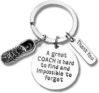 Image of Coach Thank You Keychain by the company The Infinity Collection.