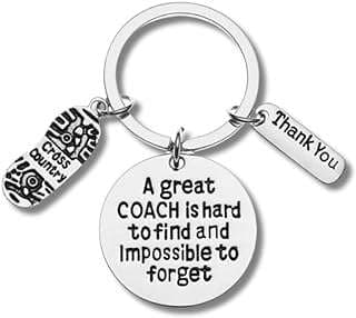 Image of Running Coach Appreciation Keychain by the company The Infinity Collection.