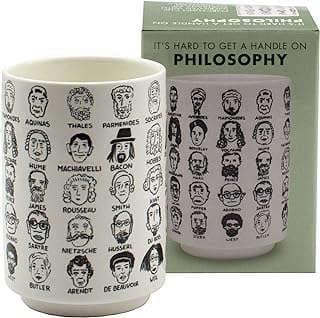 Image of Philosophy Porcelain Tea Cup by the company The Unemployed Philosophers Guild.